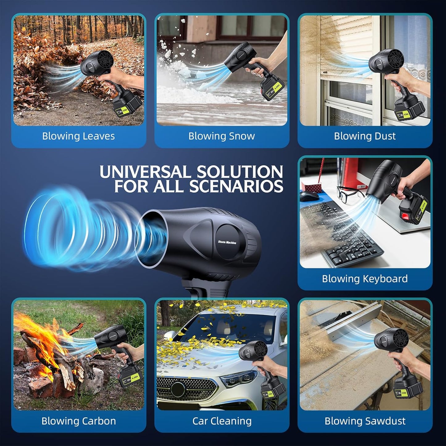🌪️ Cordless Turbo Jet Blower – Multi-Purpose Air Cleaner 🔥 Limited Time Offer Only 🔥