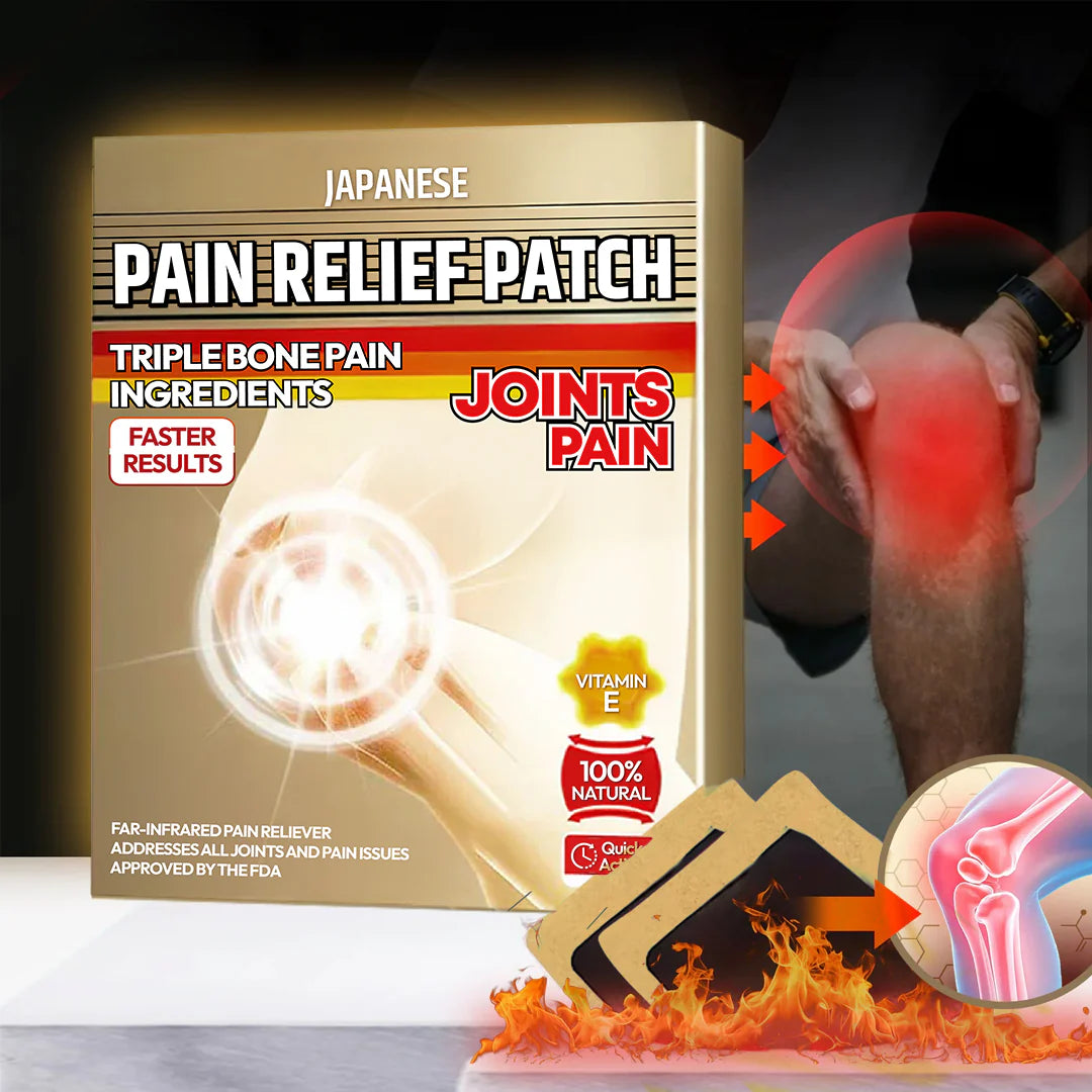 🌸 Japanese Pain Relief Patch for Joint Pain 🔥 Buy 1 Get 1 FREE – Limited Time Only 🔥